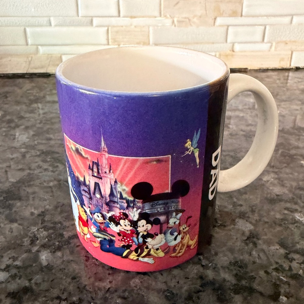 Vintage Walt Disney World Mug Dad